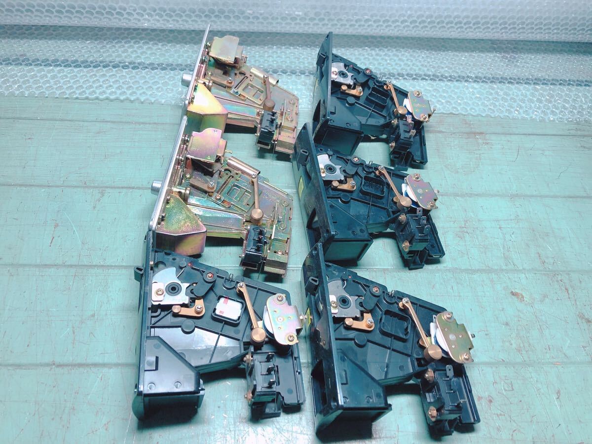 旭精工 コインセレクター 6個セット 筐体パーツ アーケード 旭精工 コインセレクター 6個セット 筐体パーツ アーケード