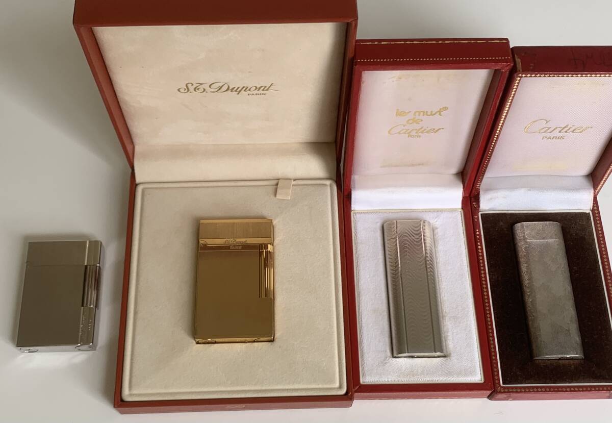 Cartier カルティエ デュポン ライター 8/44ES】Cartier デュポン カルティエ S T Dupont ガスライター