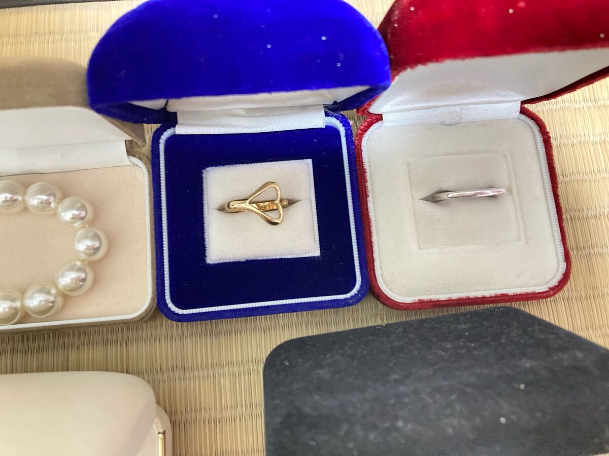 ☆1円スタート☆ 遺品整理 アクセサリー 指輪 メッキ ネックレス ☆1円スタート☆ 遺品整理 アクセサリー 指輪 メッキ ネックレス