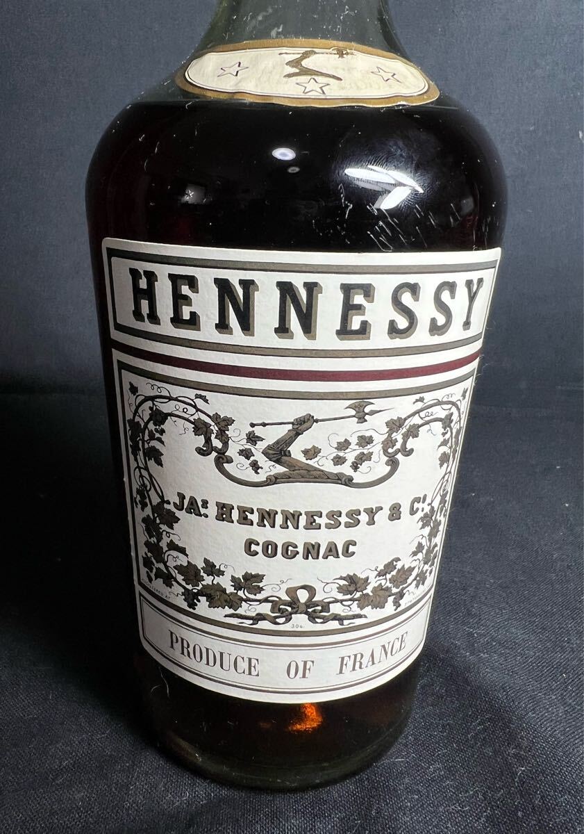 未開栓 Hennessy ヘネシー スリースター コニャック ブランデー 未開栓 Hennessy ヘネシー スリースター コニャック ブランデー