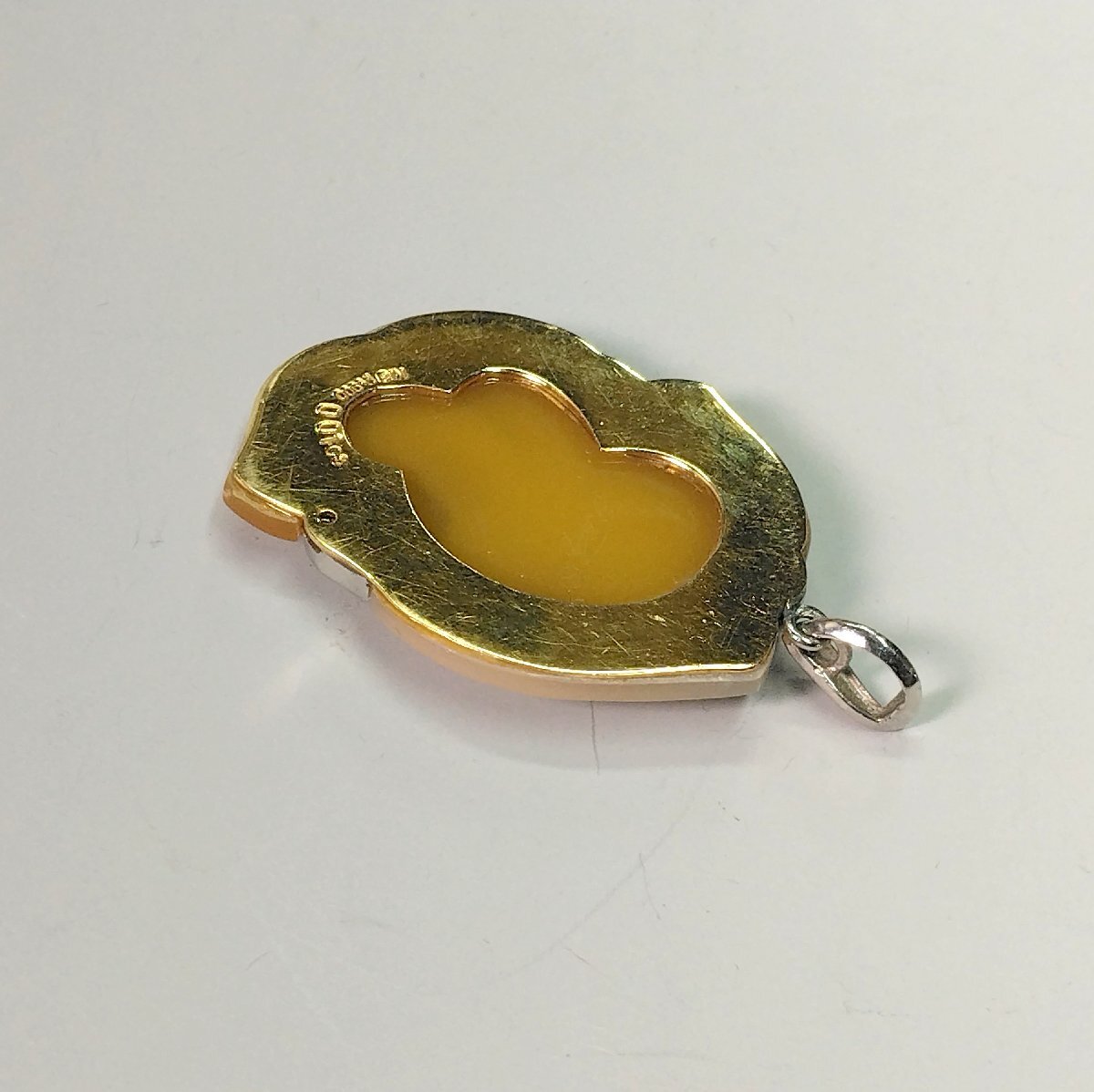 お買い得◇◇現代シェルカメオk18/ Pt900 0.01ctダイヤモンド付 お買い得◇◇現代シェルカメオk18/ Pt900 0.01ctダイヤモンド付