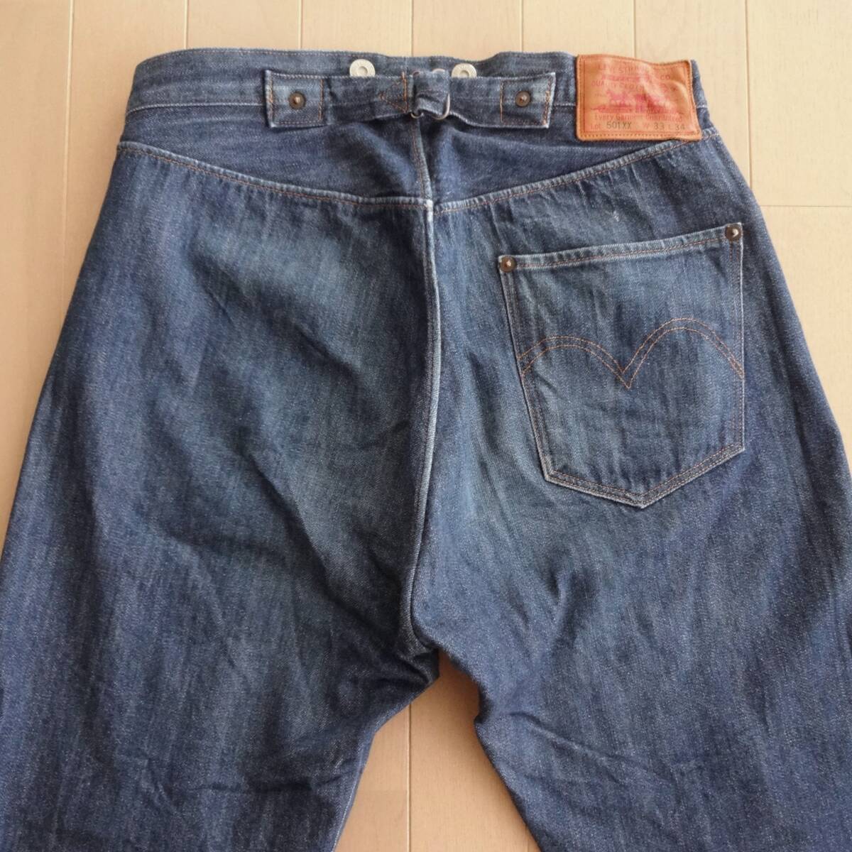 1890年モデル リーバイス 501XX デニムパンツ W33□Levi's 赤耳 1890年モデル リーバイス 501XX デニムパンツ W33□Levi's 赤耳