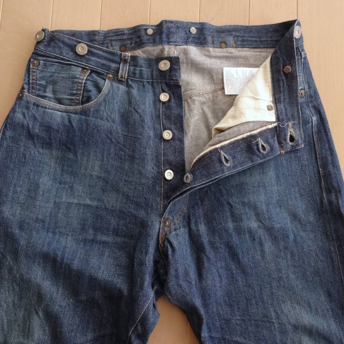 1890年モデル リーバイス 501XX デニムパンツ W33□Levi's 赤耳 1890年モデル リーバイス 501XX デニムパンツ W33□Levi's 赤耳