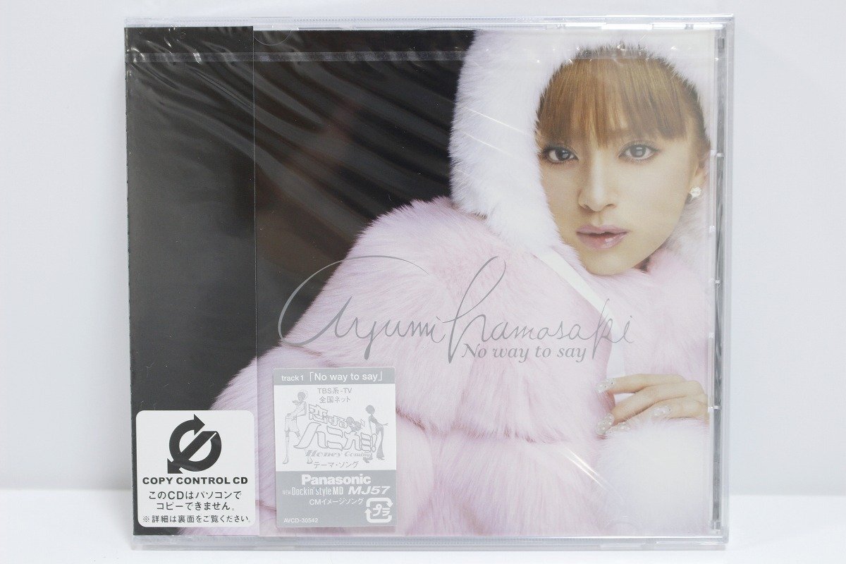 未開封】 浜崎あゆみ No way to say CD シングル 4-F034X/1/60P 未開封】 浜崎あゆみ No way to say CD シングル 4-F034X/1/60P