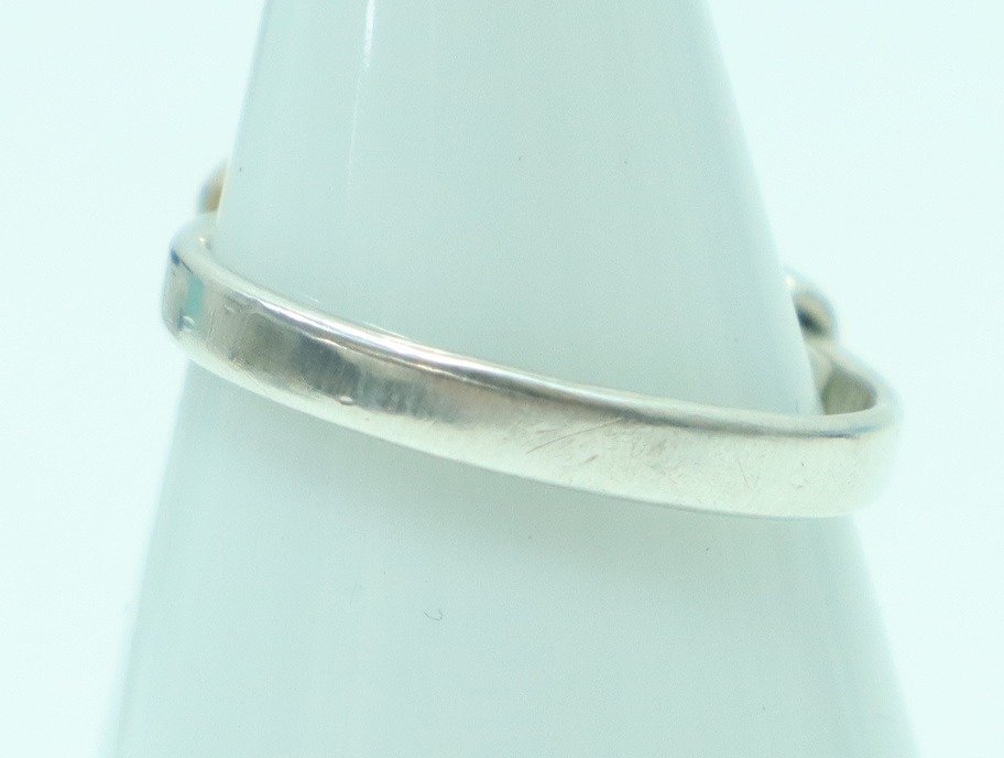 TIFFANY&Co. ティファニー フック&アイ リング 指輪 12号 925 TIFFANY&Co. ティファニー フック&アイ リング 指輪 12号 925