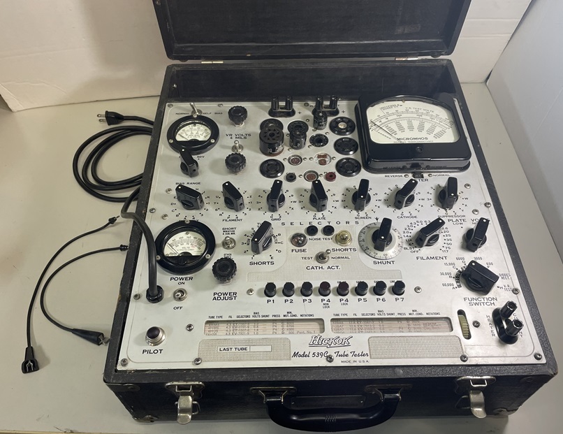 真空管試験機 Hickok 539C Yahoo!オークション - Hickok Tube Tester 539C 現状品