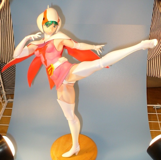 未組立 1/5 白鳥のジュン キックver. 科学忍者隊 ガッチャマン 未組立 1/5 白鳥のジュン キックver. 科学忍者隊 ガッチャマン