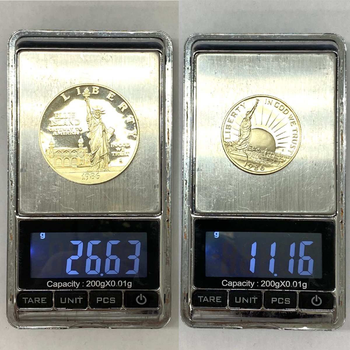 ◇リバティコイン◇UNITED STATES LIBERTY COINS 1886-1986