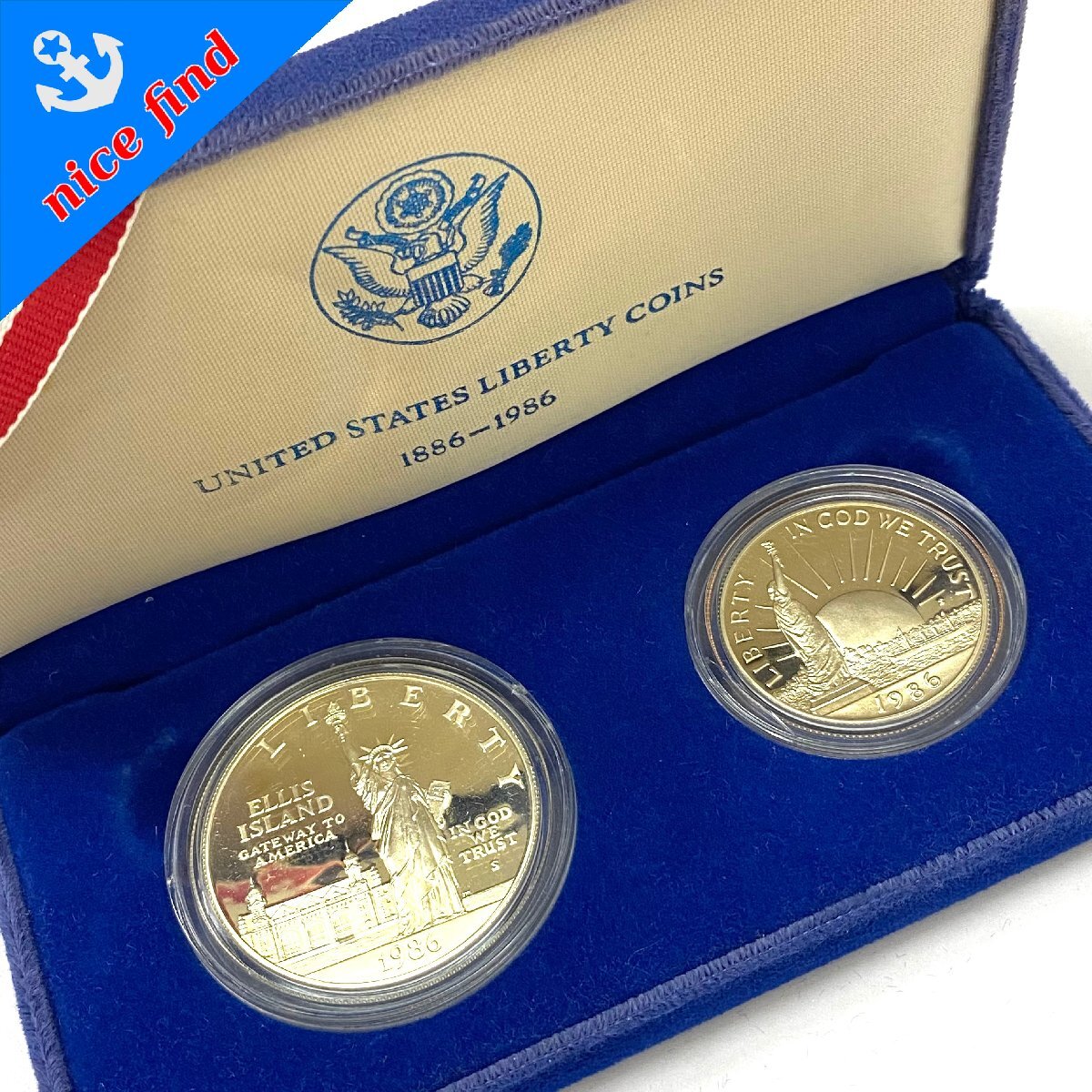 ◇リバティコイン◇UNITED STATES LIBERTY COINS 1886-1986 ◇リバティコイン◇UNITED STATES LIBERTY COINS 1886-1986