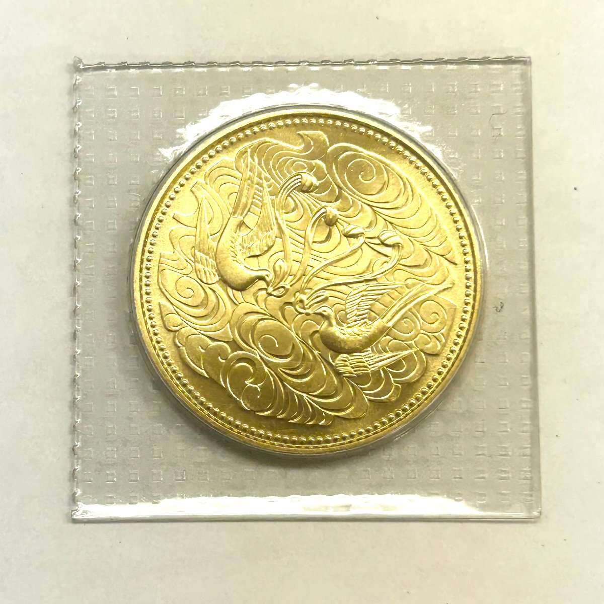 ◇天皇陛下御在位60年記念◇昭和61年 10万円 日本国 純金貨幣 ◇天皇陛下御在位60年記念◇昭和61年 10万円 日本国 純金貨幣