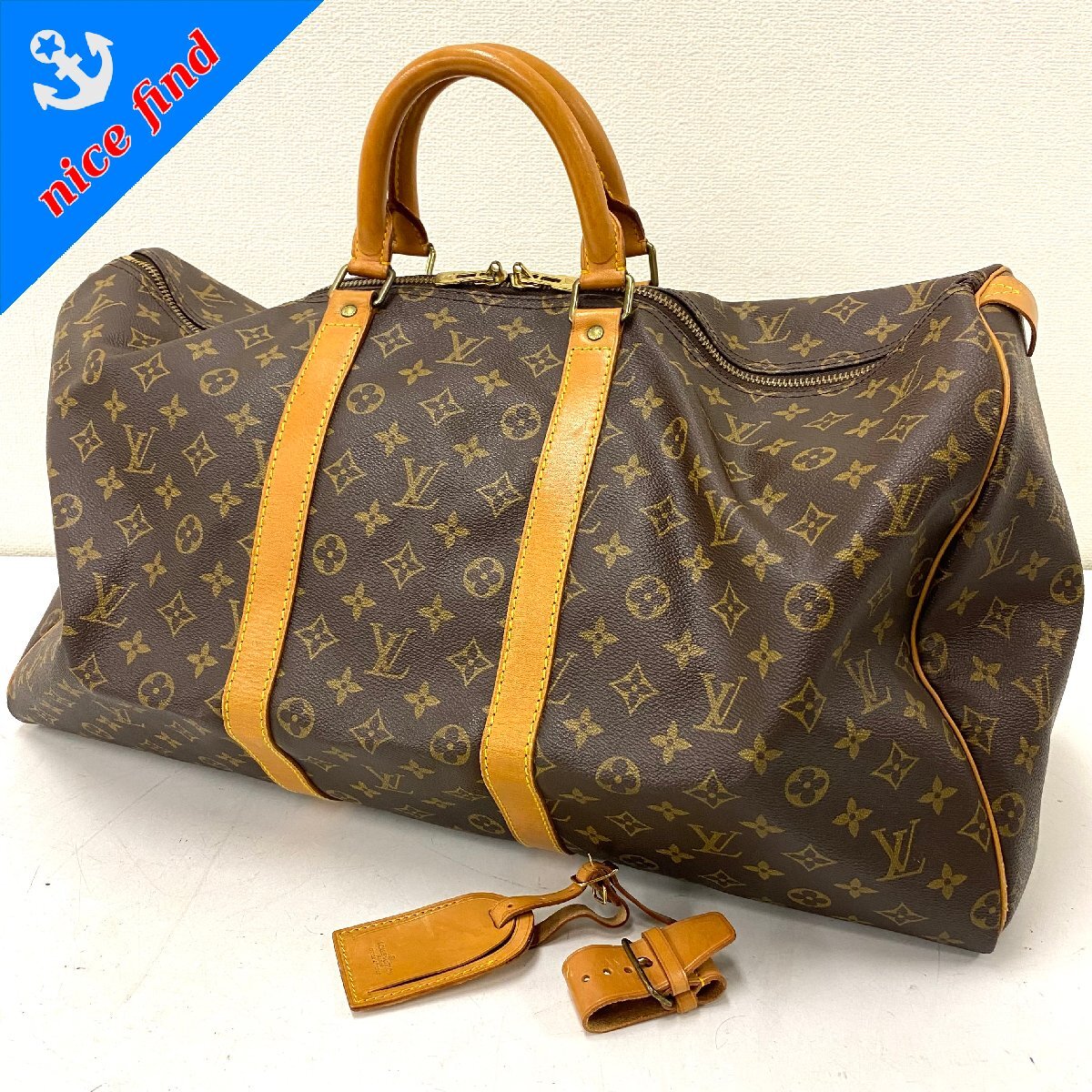 ◇ルイ ヴィトン LOUIS VUITTON◇モノグラム キーポル55 M41424 ◇ルイ ヴィトン LOUIS VUITTON◇モノグラム キーポル55 M41424