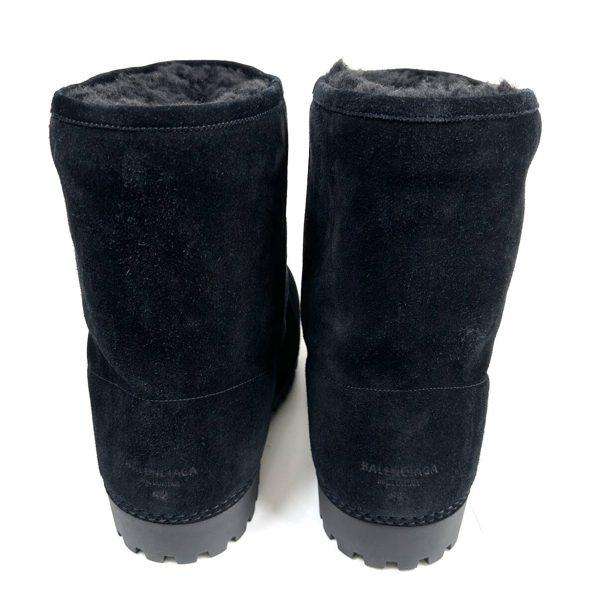 新品 BALENCIAGA バレンシアガ ALASKA FUR LOW BOOT 42 アラスカ