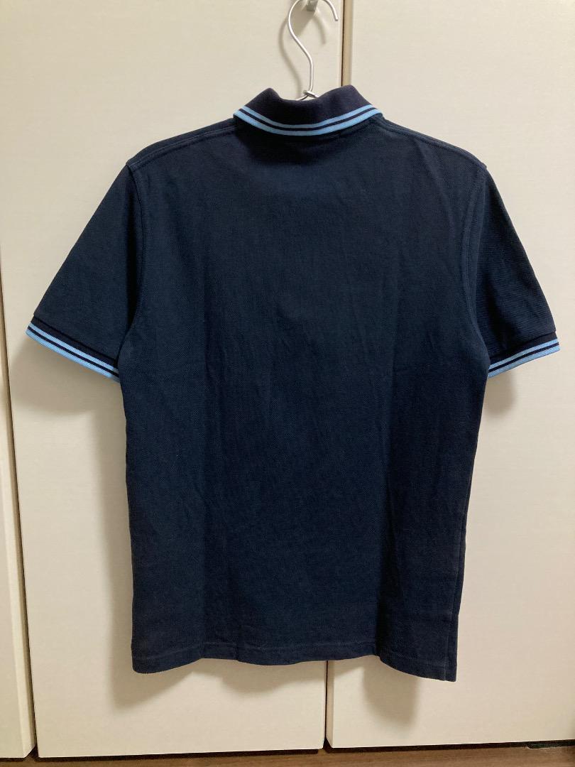 送料込 FRED PERRY 英国製 M12 ポロシャツ ネイビー タグ付き 36 送料込 FRED PERRY 英国製 M12 ポロシャツ ネイビー タグ付き 36