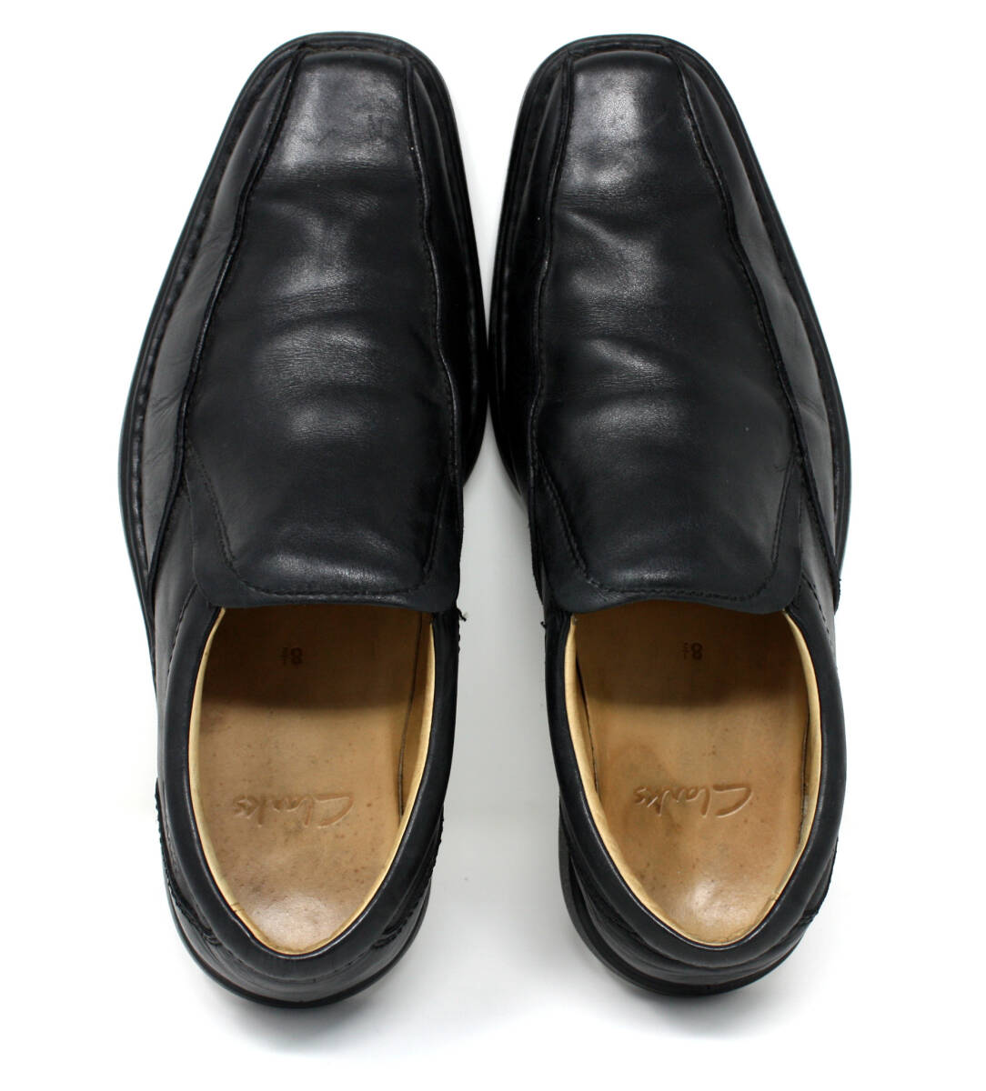 定価2 4万 CLARKS クラークス 本革レザー スリッポン ローファー 定価2 4万 CLARKS クラークス 本革レザー スリッポン ローファー