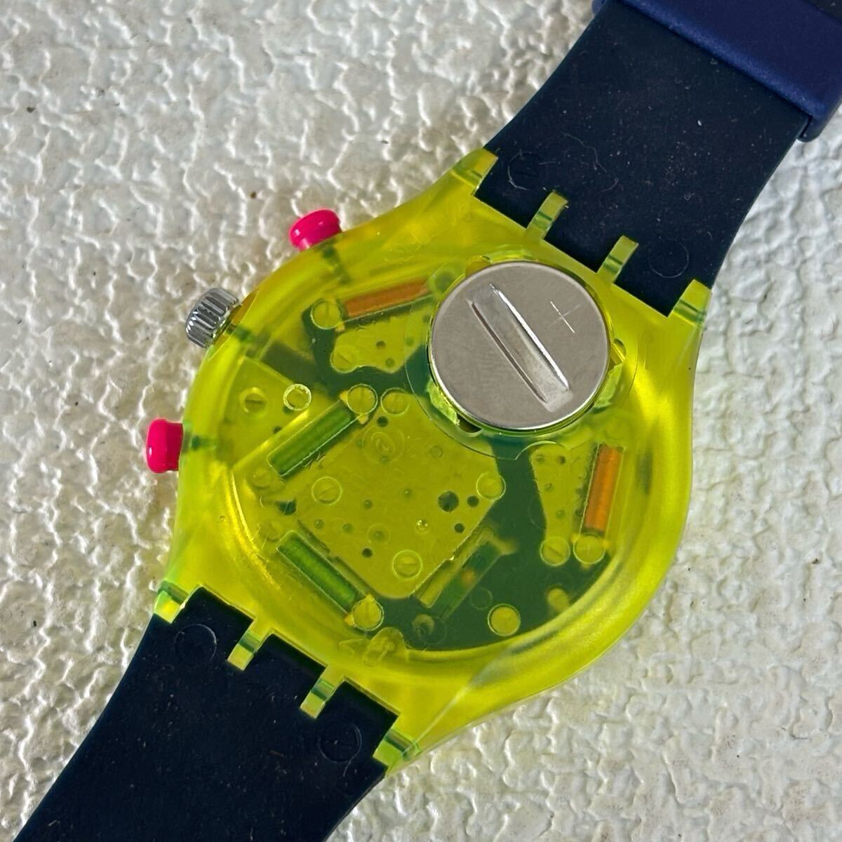 未使用 デッドストック SWATCH CHRONO SCJ101 Grand Prix 1991 未使用 デッドストック SWATCH CHRONO SCJ101 Grand Prix 1991