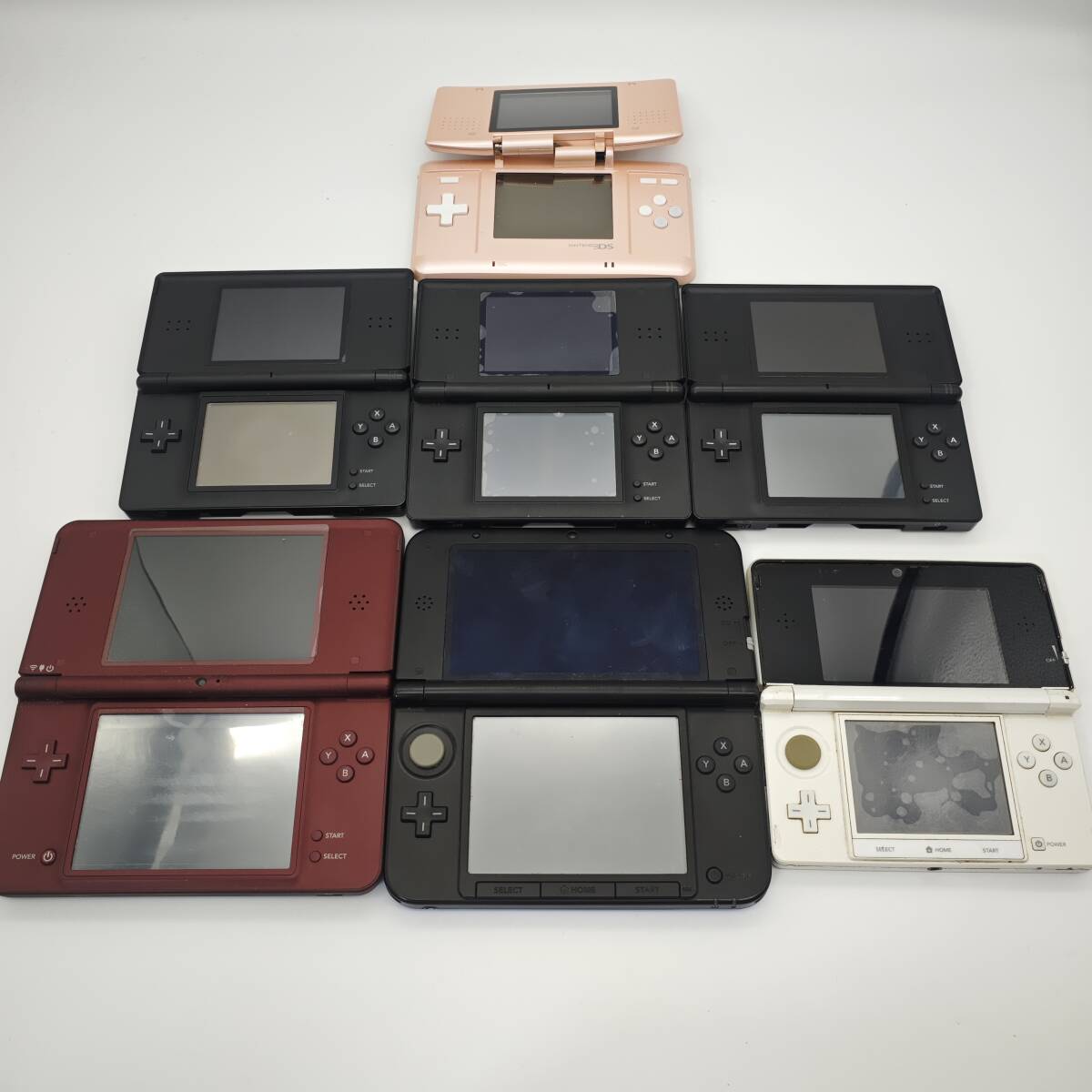 1円~【まとめ売り】計19台 ニンテンドー 3DS、3DS LL、DS Lite 1円~【まとめ売り】計19台 ニンテンドー 3DS、3DS LL、DS Lite