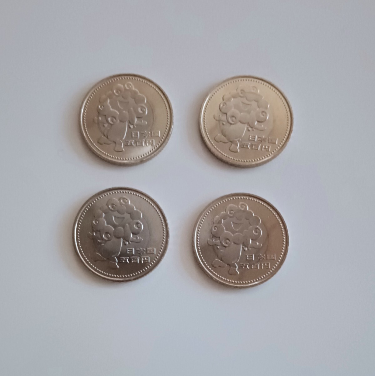 EXPO2025 大阪万博記念硬貨 4枚ケース付き！ミャクミャク 五百円