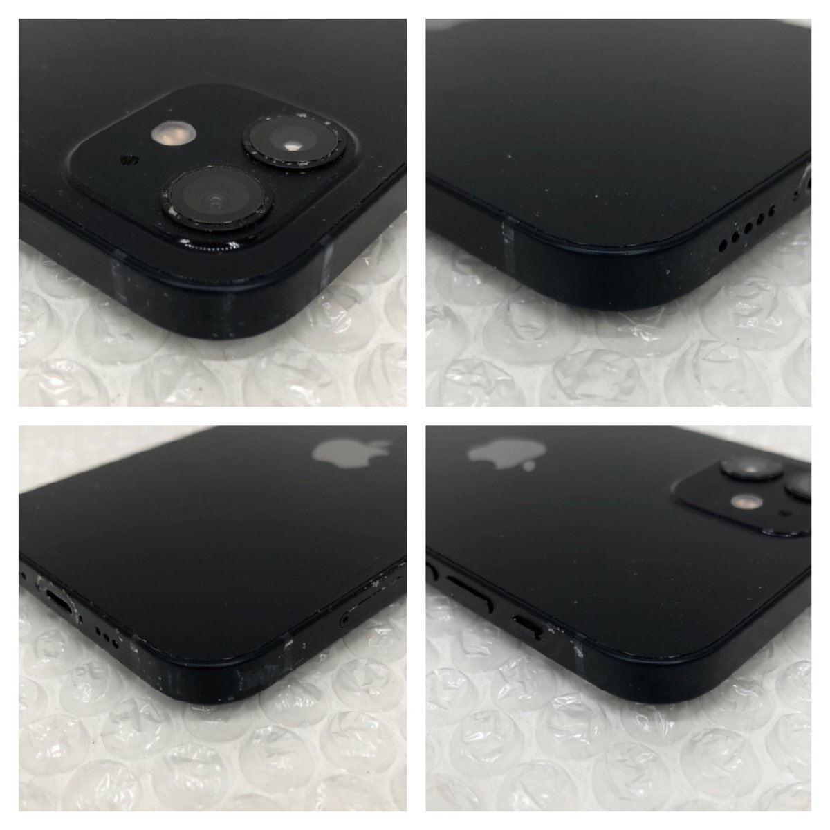Apple iPhone12 64GB A2402 MGHN3J/A ブラック Softbank利用制限 Apple iPhone12 64GB A2402 MGHN3J/A ブラック Softbank利用制限