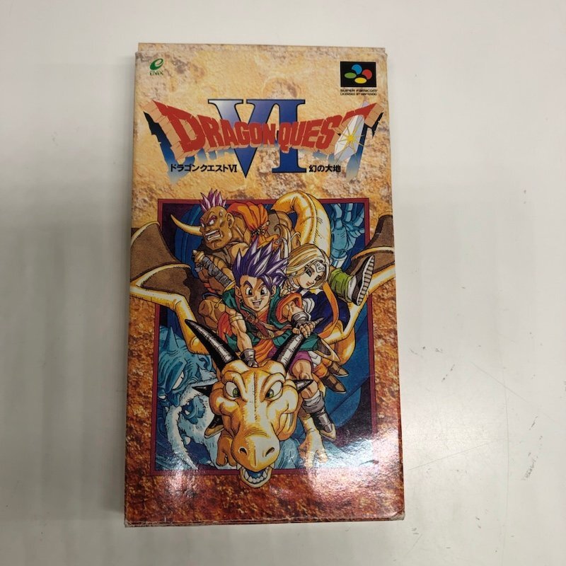 スーパーファミコン ドラゴンクエストVI 幻の大地 箱 説明書 スーパーファミコン ドラゴンクエストVI 幻の大地 箱 説明書