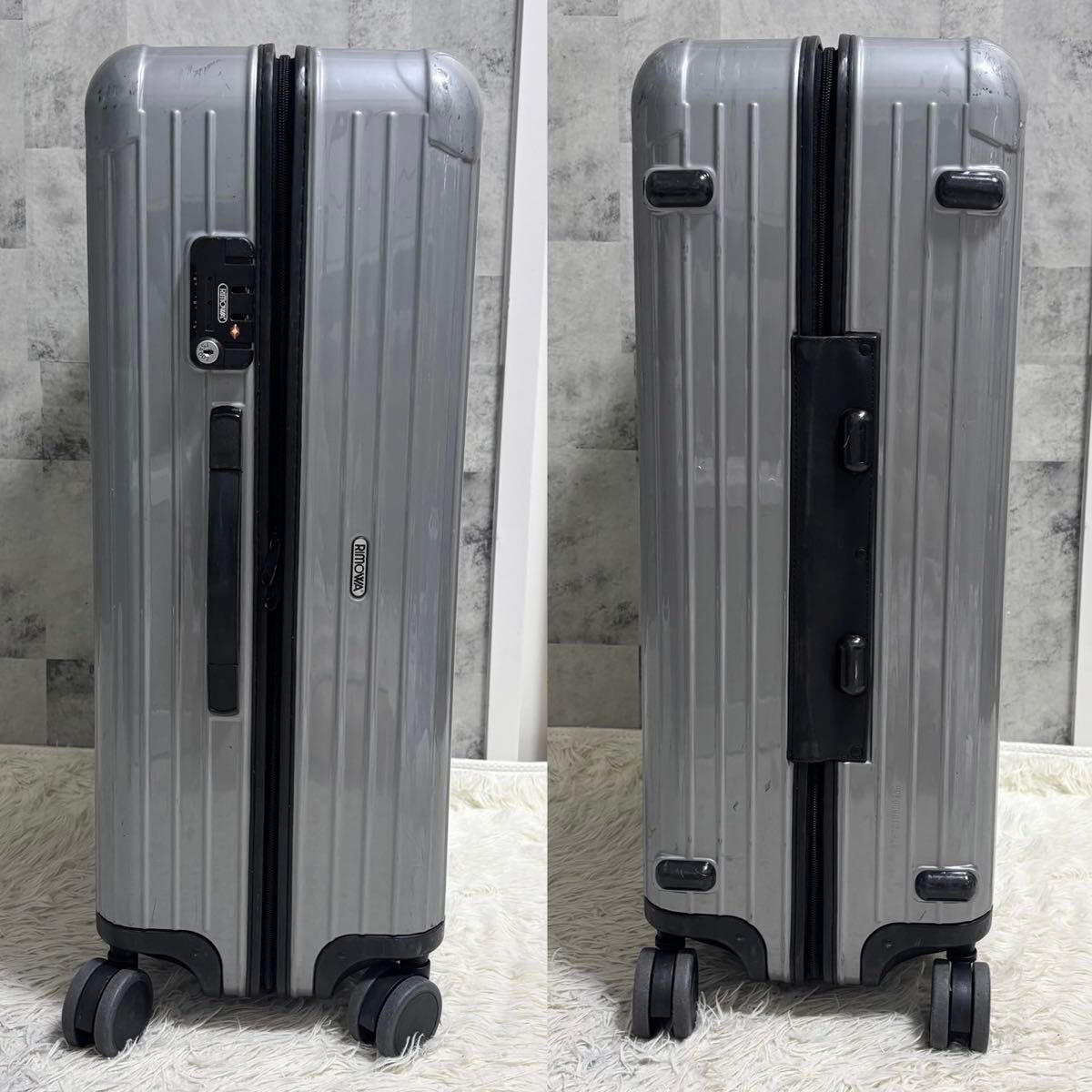 リモワ RIMOWA SALSA 82L キャリースーツケース 4輪 グレー TSA リモワ RIMOWA SALSA 82L キャリースーツケース 4輪 グレー TSA