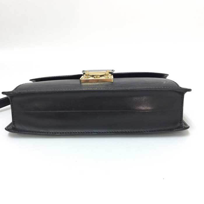 ルイ ヴィトン LOUIS VUITTON セリエ ドラゴンヌ エピ セカンドバッグ ブラック