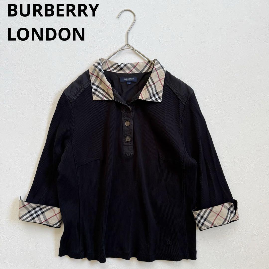 BURBERRY LONDON バーバリーロンドン 七分袖シャツ 7部袖 BURBERRY LONDON バーバリーロンドン 七分袖シャツ 7部袖