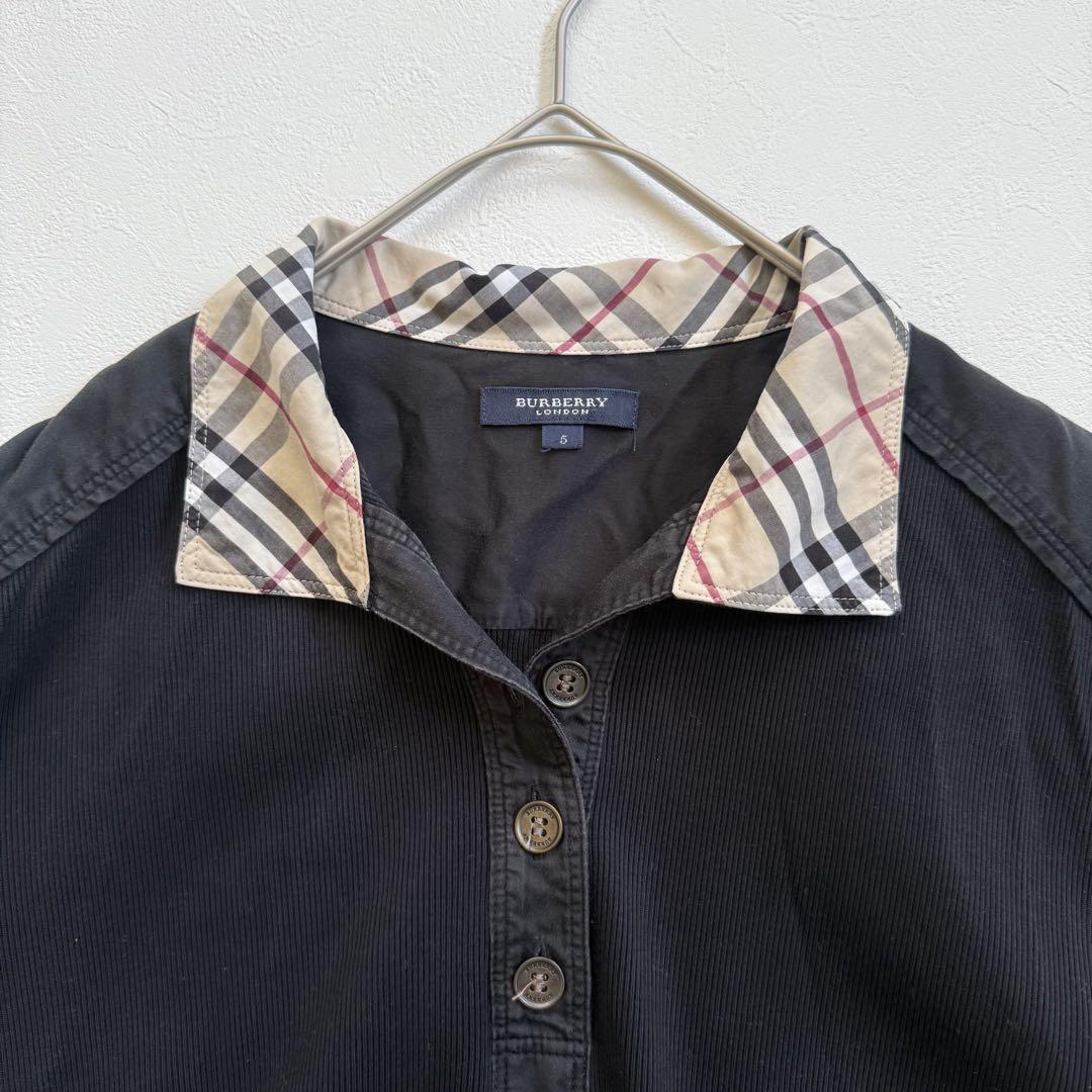 BURBERRY LONDON バーバリーロンドン 七分袖シャツ 7部袖 BURBERRY LONDON バーバリーロンドン 七分袖シャツ 7部袖