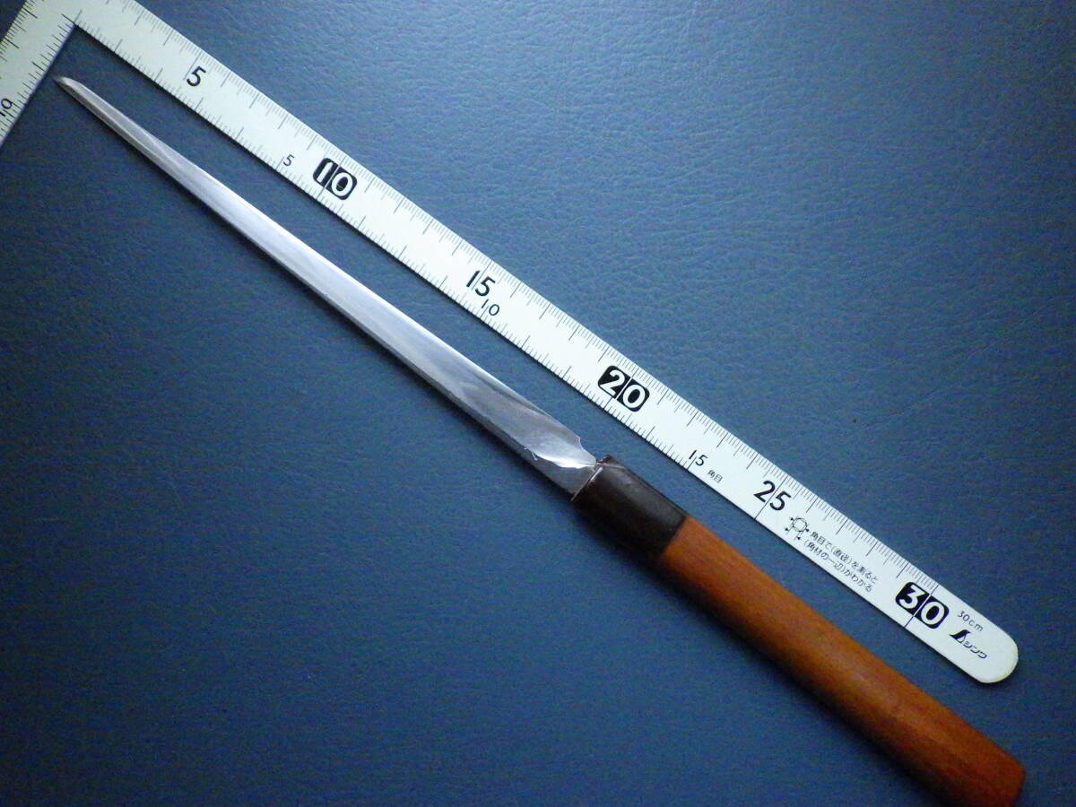 京都/有次・特製刺身包丁刃渡り185mm/本水牛柄/白☆昭和 京都/有次・特製刺身包丁刃渡り185mm/本水牛柄/白☆昭和