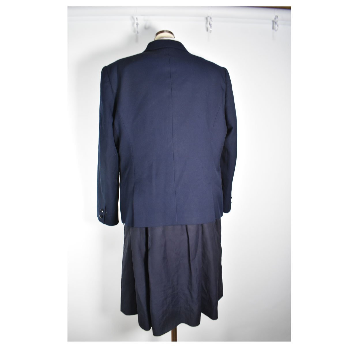群馬県 勢多農林高校 女子 校章付 制服 9点 まとめて [県立 群馬県 勢多農林高校 女子 校章付 制服 9点 まとめて [県立