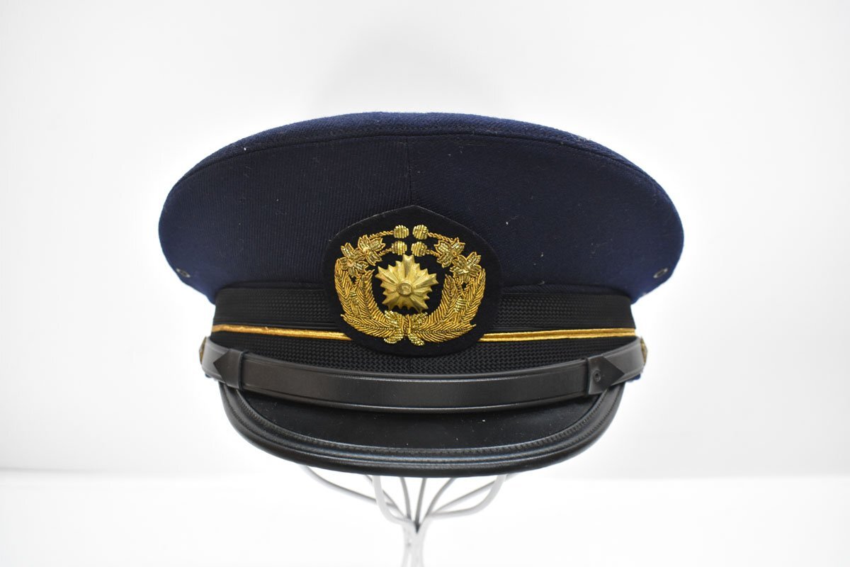 Yahoo!オークション - 韓国警察 現用 警察官帽子 58cm サイズ