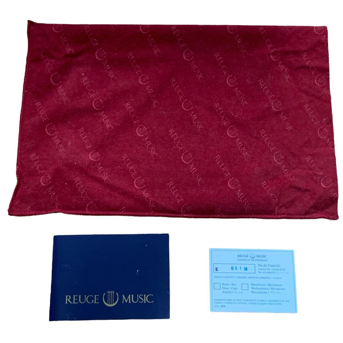 極美品】希少 REUGE MUSIC(リュージュ ミュージック 極美品】希少 REUGE MUSIC(リュージュ ミュージック