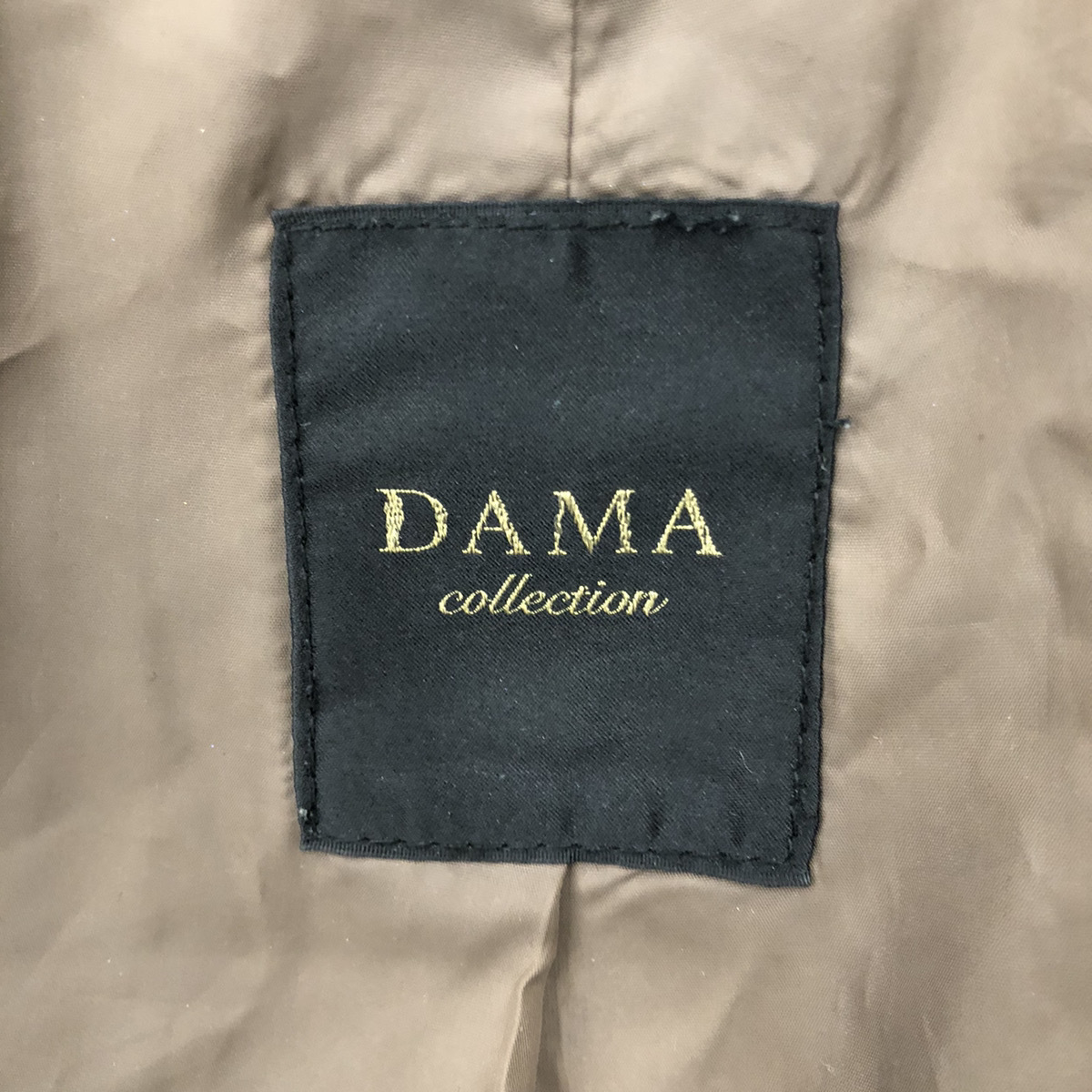 DAMA Collection ラムレザー ブルーフォックスファー ダウン DAMA Collection ラムレザー ブルーフォックスファー ダウン