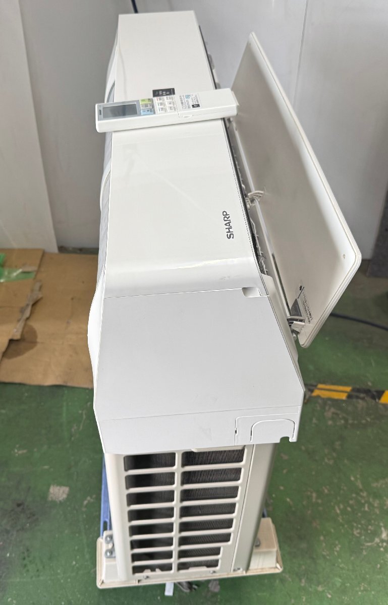 1円スタート】埼玉発 SHARP ルームエアコン室内機室外機セット
