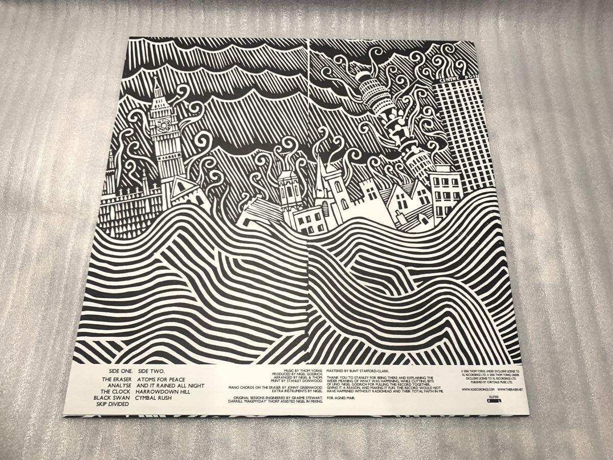 Thom Yorke The Eraser LP UK盤 XLLP200