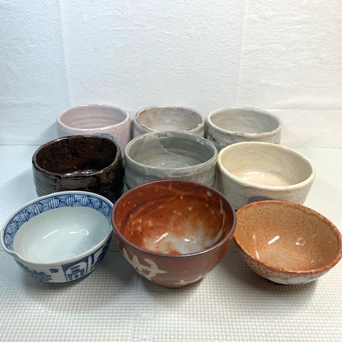 茶碗まとめ売り 9個セット 茶碗 志野焼 等 茶道具 抹茶碗 抹茶 茶碗まとめ売り 9個セット 茶碗 志野焼 等 茶道具 抹茶碗 抹茶