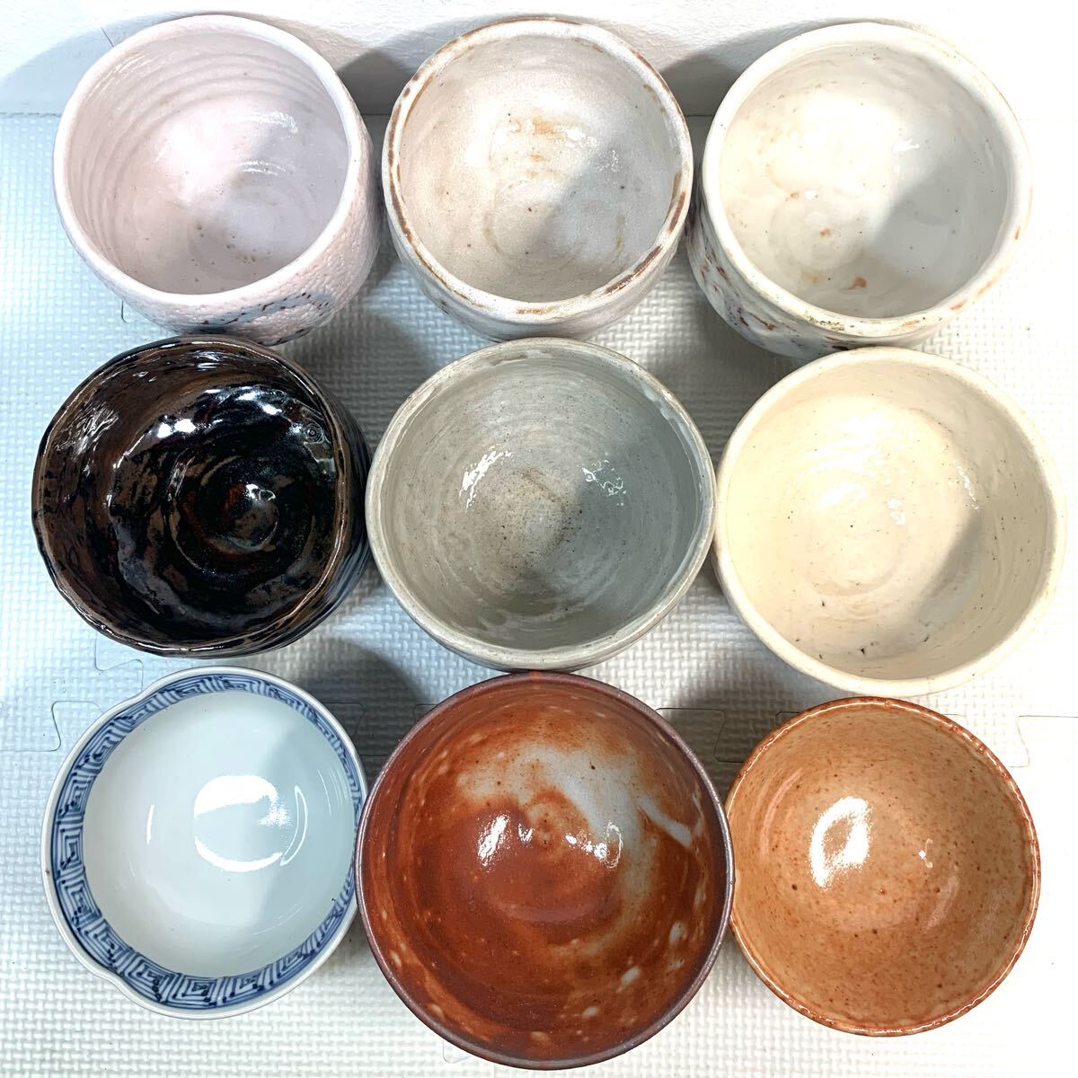 茶碗まとめ売り 9個セット 茶碗 志野焼 等 茶道具 抹茶碗 抹茶 茶碗まとめ売り 9個セット 茶碗 志野焼 等 茶道具 抹茶碗 抹茶