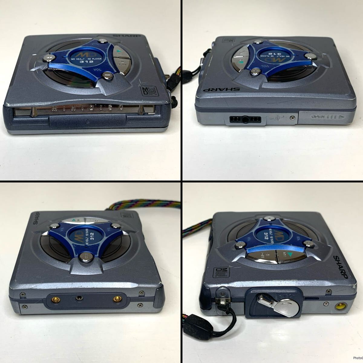 Yahoo!オークション - ポータブルMDプレーヤー まとめて 3台