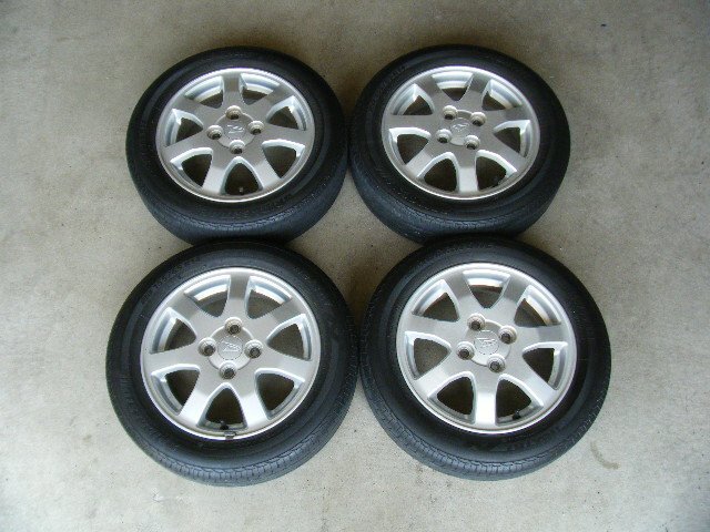 ダイハツ 純正 アルミ 14×4.5J OFF45 PCD100-4H 155/65R14 ダイハツ 純正 アルミ 14×4.5J OFF45 PCD100-4H 155/65R14
