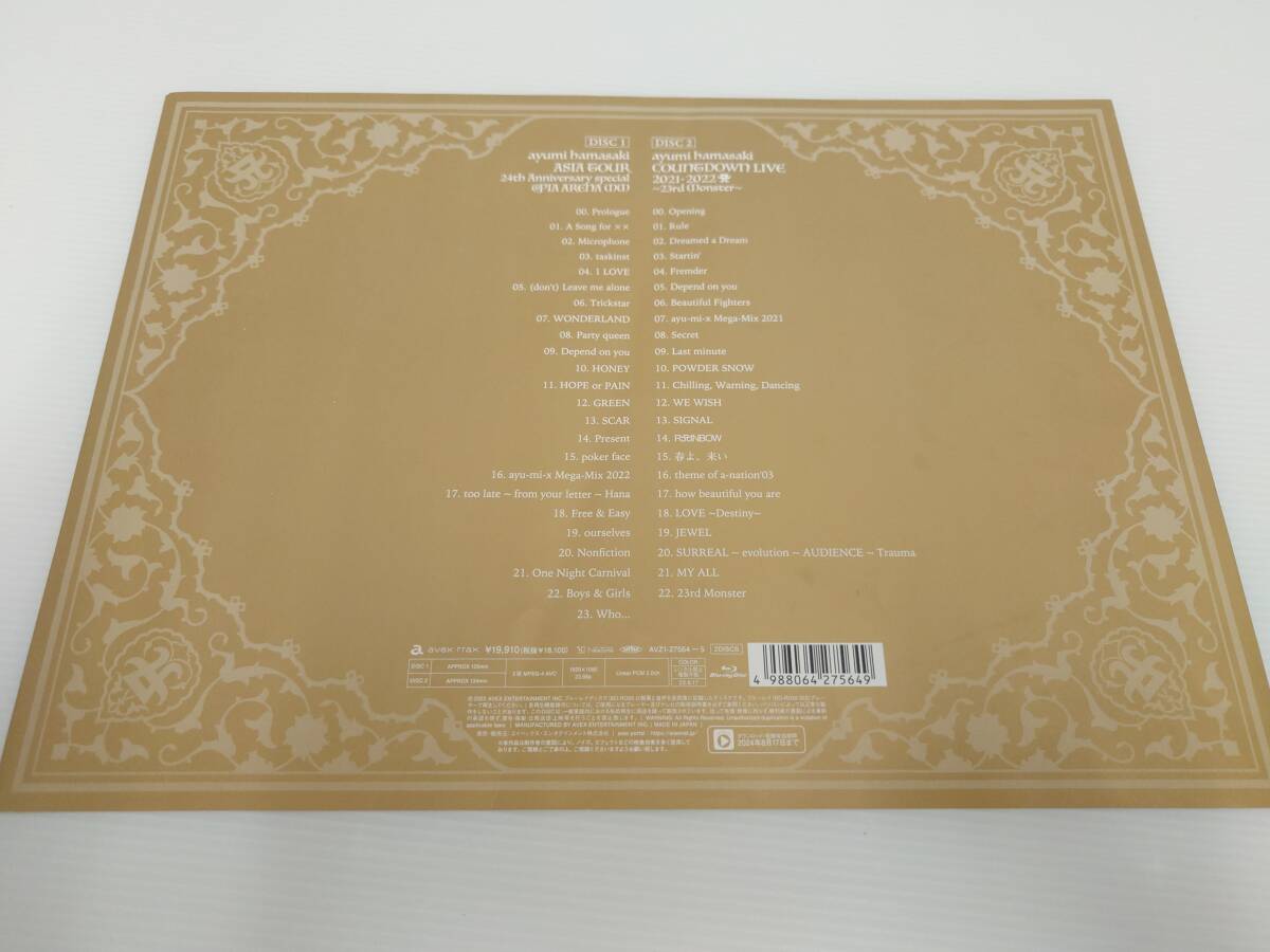 cd16)Blu-ray 浜崎あゆみ ASIA TOUR 24th Anniversary special cd16)Blu-ray 浜崎あゆみ ASIA TOUR 24th Anniversary special