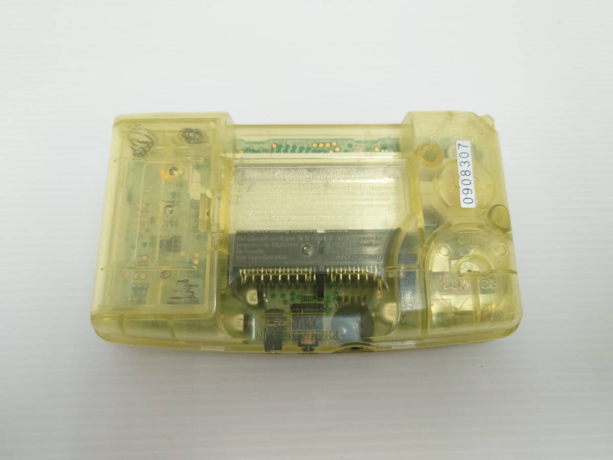 ga19)ジャンク ネオジオポケットカラー 本体のみ クリアイエロー ga19)ジャンク ネオジオポケットカラー 本体のみ クリアイエロー