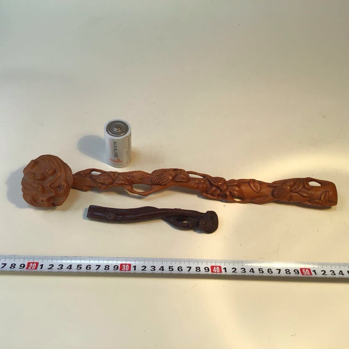 初出 時代仏教美術霊芝如意木彫2点 天然霊芝製如意、煎茶飾り2点 初出 時代仏教美術霊芝如意木彫2点 天然霊芝製如意、煎茶飾り2点