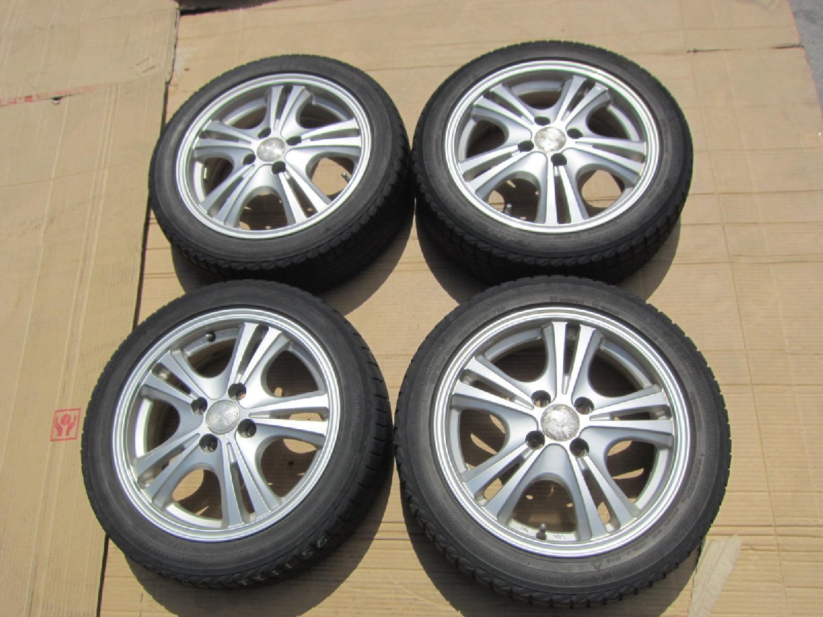 165/55R15 アルミ＆スタットレス 4本組 4穴　YOKOHAMA　TY1156