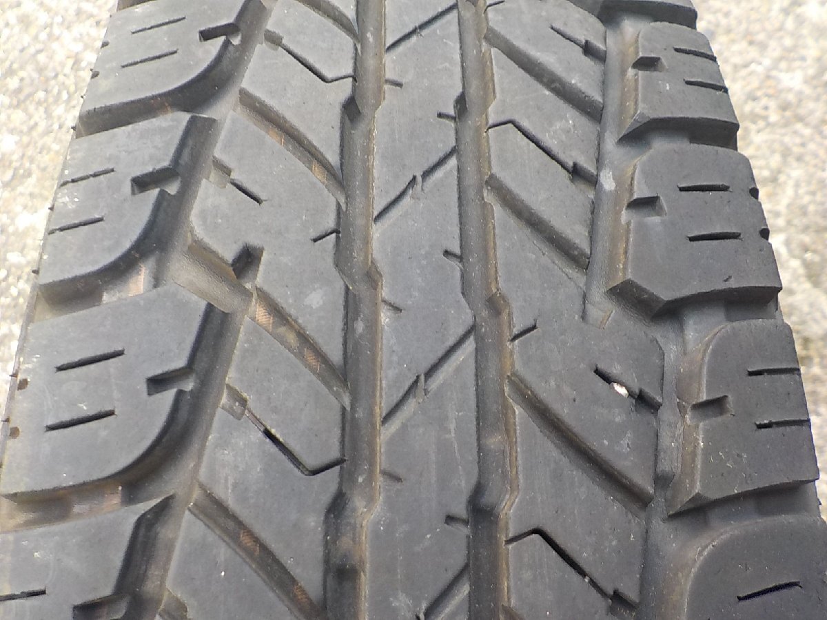 ■業者宛送料安　国産ジムニーブラックスチールA/T16インチタイヤ4本セット　5.5J+20　139.7/5　175/80-16　2022年製　A/T■京都発_画像6