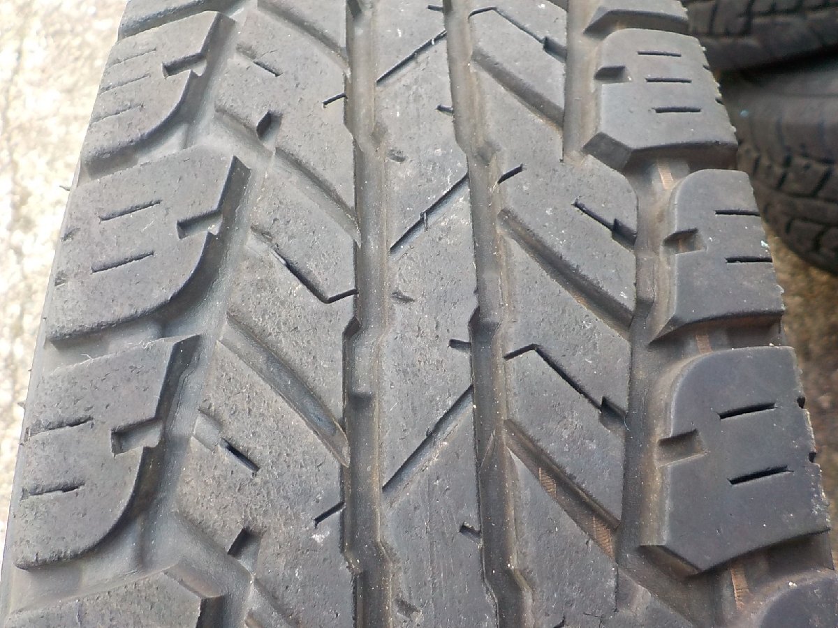 ■業者宛送料安　国産ジムニーブラックスチールA/T16インチタイヤ4本セット　5.5J+20　139.7/5　175/80-16　2022年製　A/T■京都発_画像9