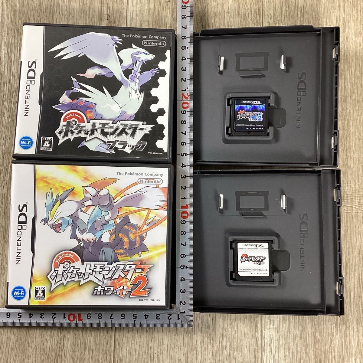 t4228 DS ポケットモンスター BW BW2 4本セット まとめ売り t4228 DS ポケットモンスター BW BW2 4本セット まとめ売り