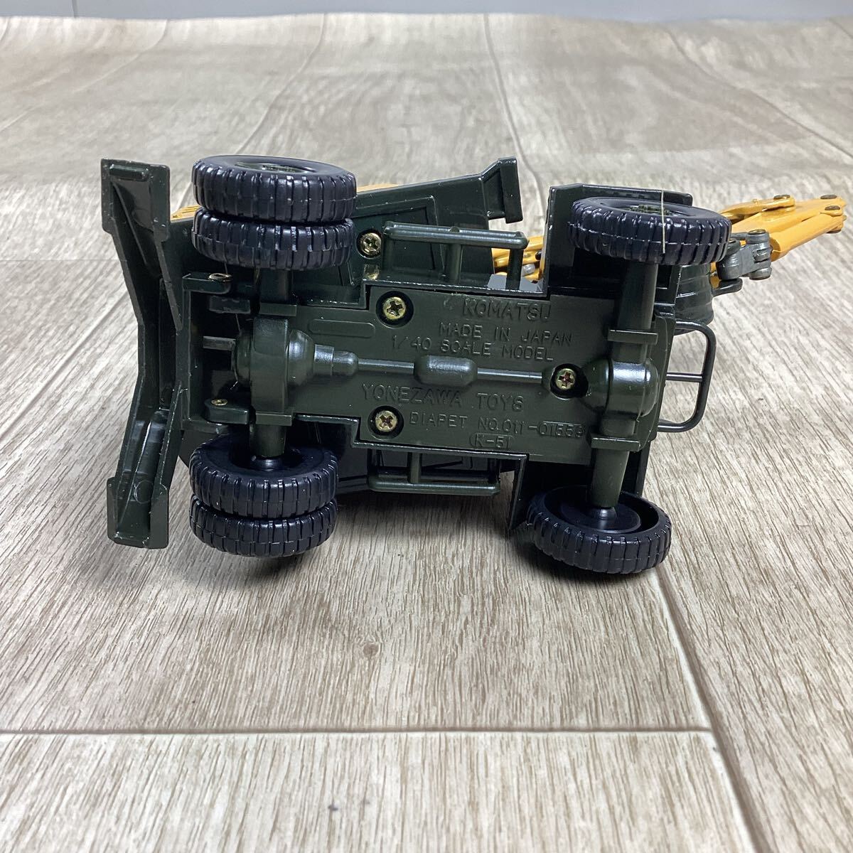 o43116 ダイアペット K-51 コマツホイール式パワーショベル PW60 o43116 ダイアペット K-51 コマツホイール式パワーショベル PW60