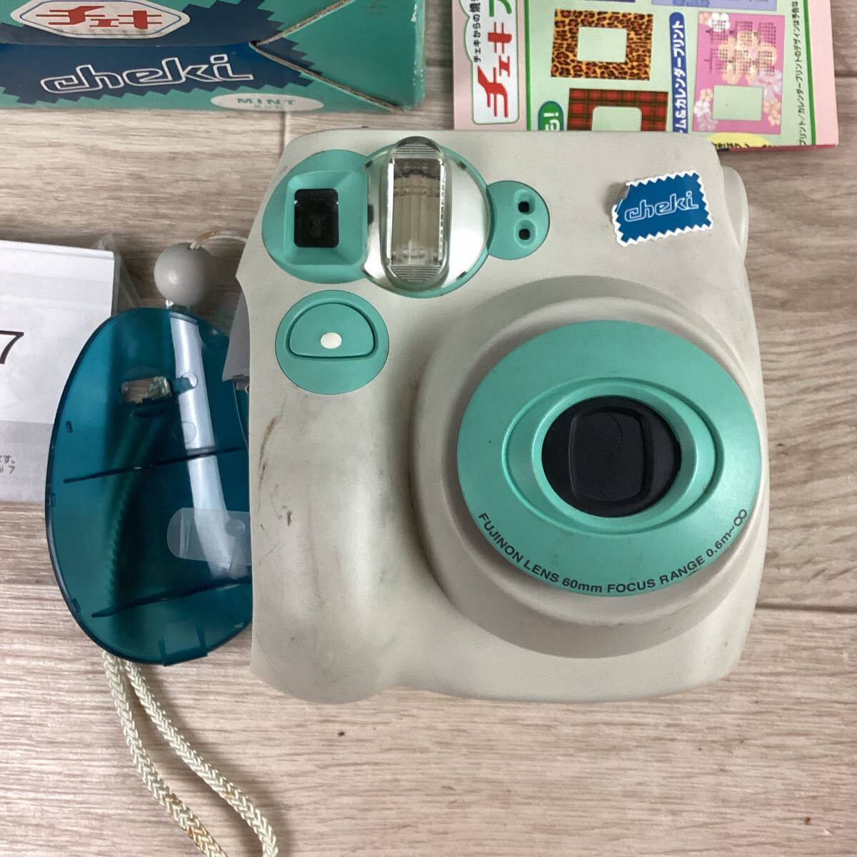 o43162 FUJIFILM 富士フィルム instax mini 7 チェキ ミント o43162 FUJIFILM 富士フィルム instax mini 7 チェキ ミント