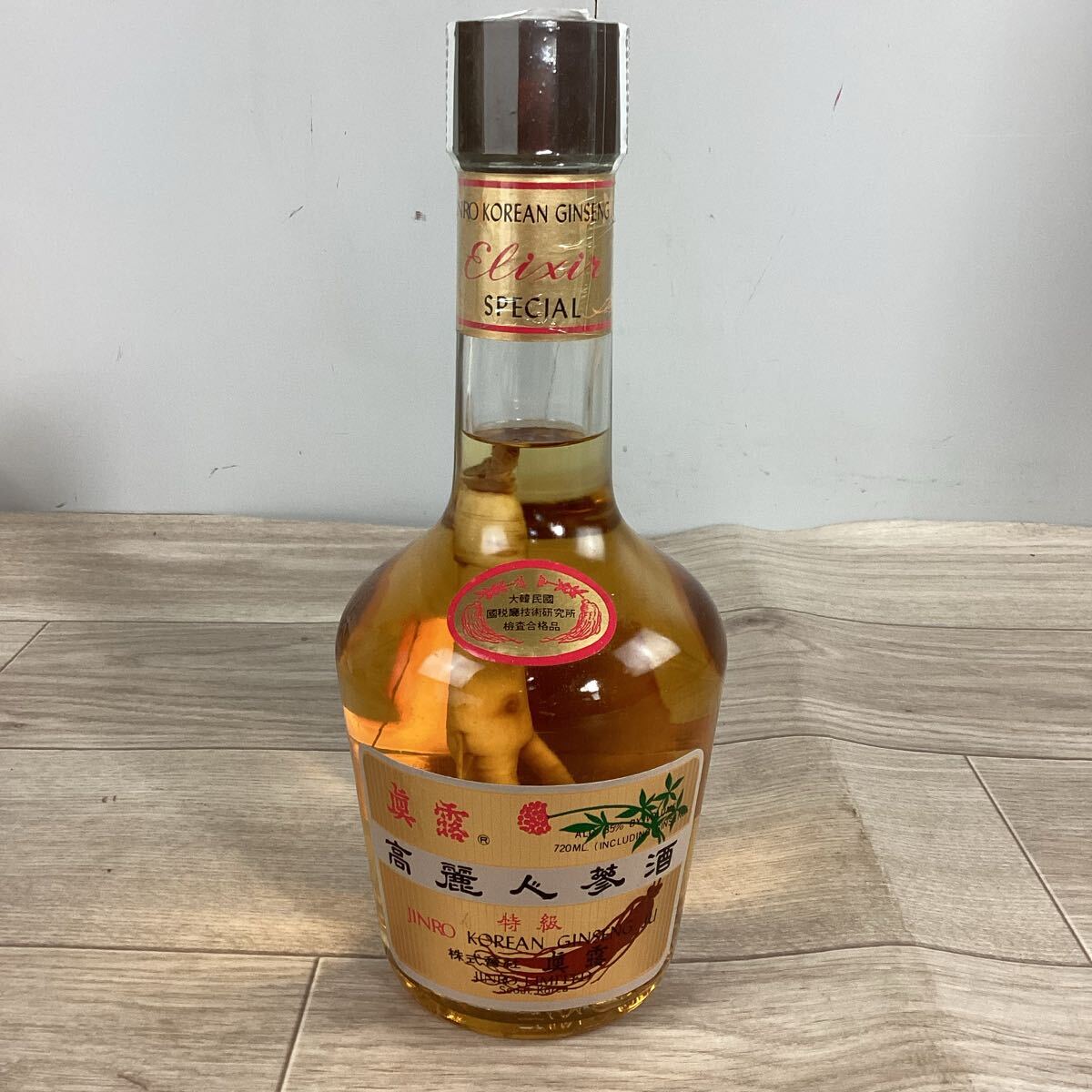 d44162 眞露 高麗人参酒 720ml 未開封 朝鮮人参酒 韓国 JINRO d44162 眞露 高麗人参酒 720ml 未開封 朝鮮人参酒 韓国 JINRO