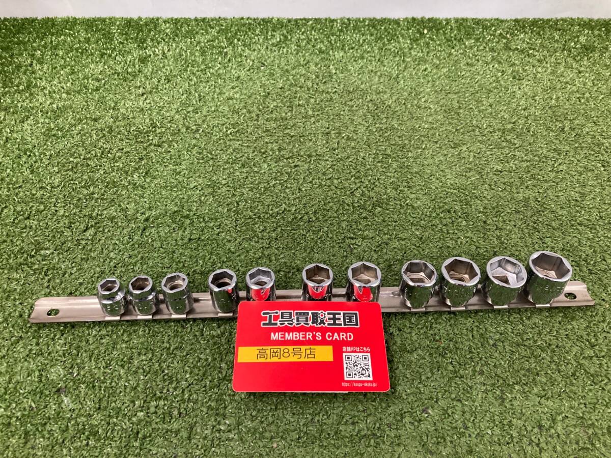 【中古品】【0926】MAC TOOLS ショートソケット XS6 MMR セット　ITQOWYCPFG96