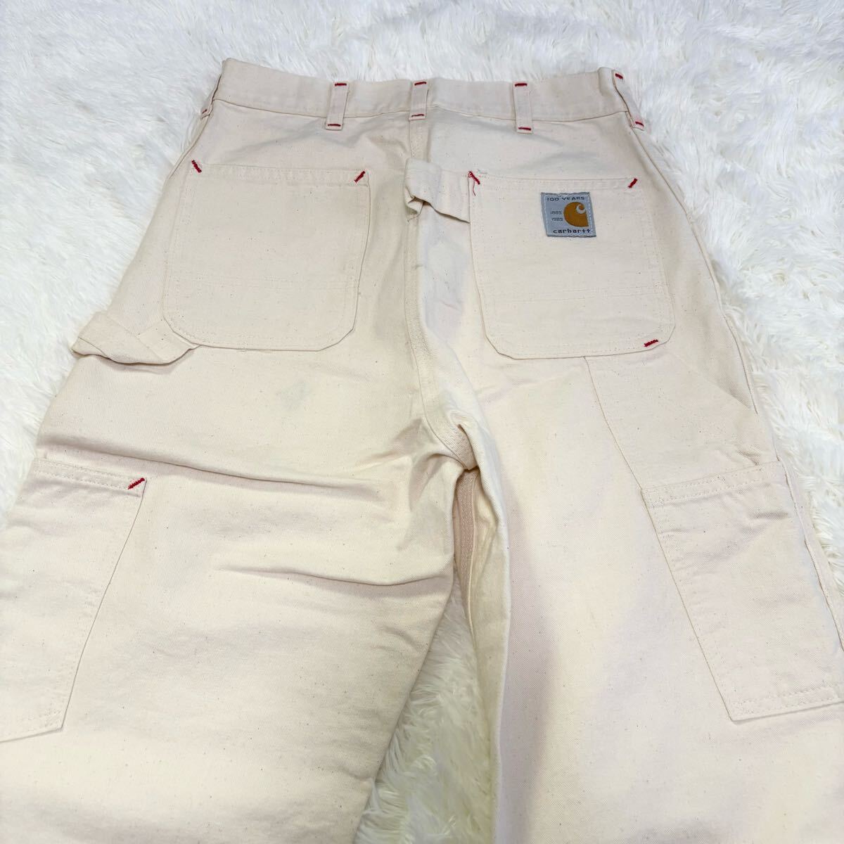 希少・美品】 100周年 星タグ USA製 Carhartt カーハート 希少・美品】 100周年 星タグ USA製 Carhartt カーハート